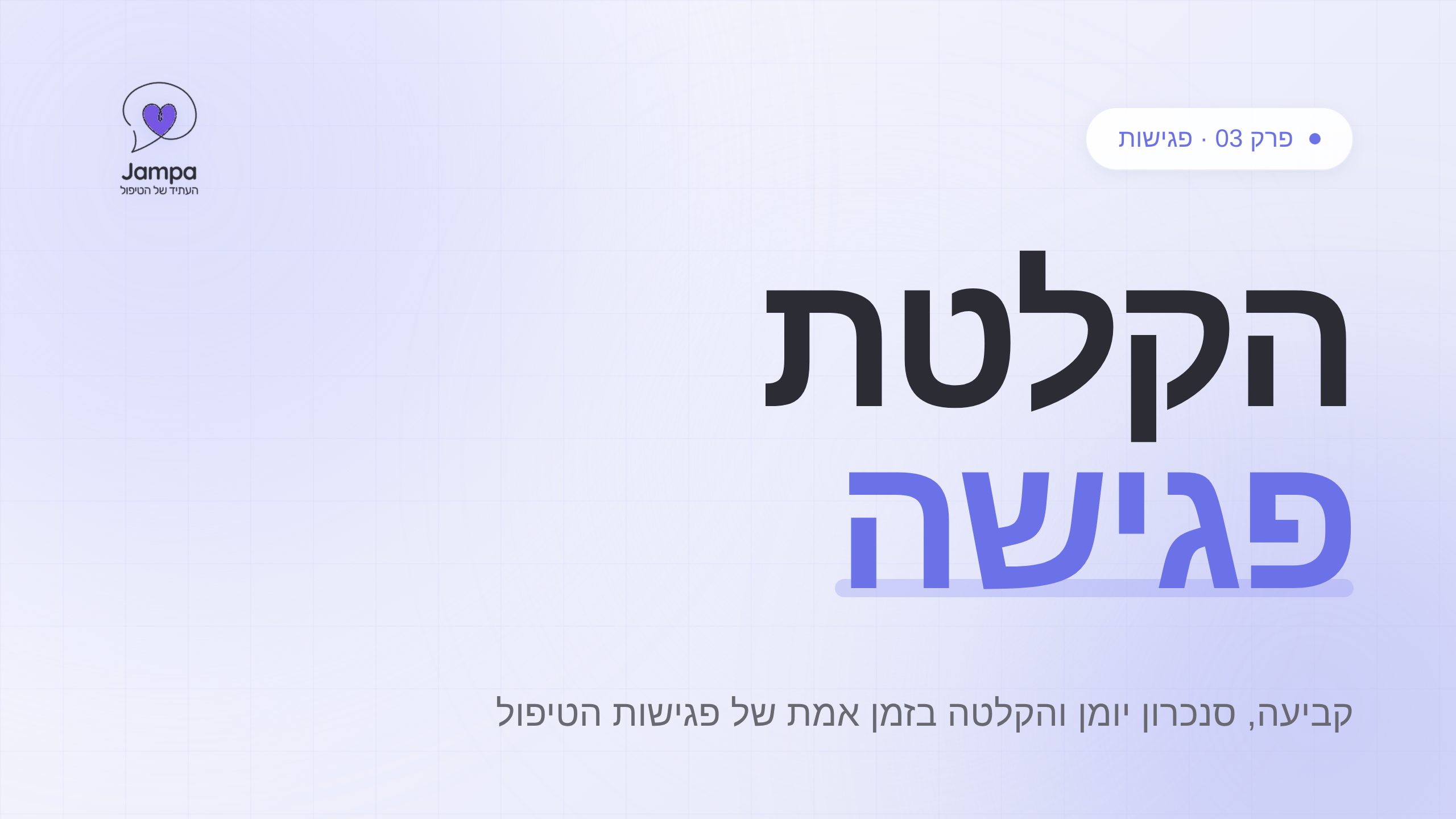 הקלטת פגישה